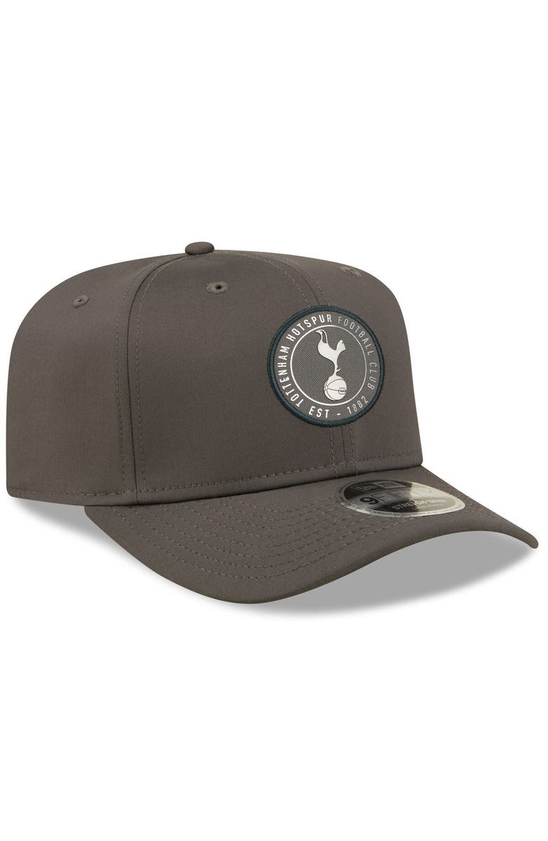 New Era Men's New Era Gray Tottenham Hotspur Iridescent Stretch Snap 9FIFTY Snapback Hat, Alternate, color, Gray