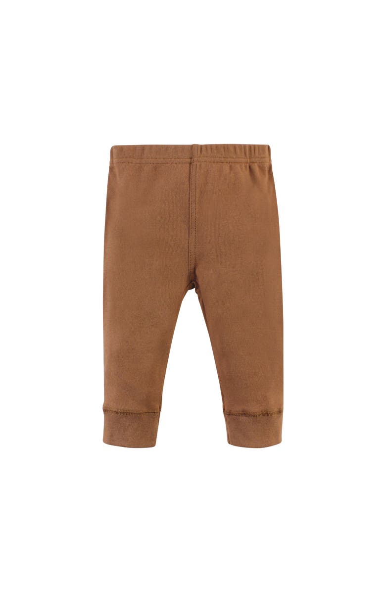 Hudson Baby Infant Cozy Cotton Layette Bundle, Alternate, color, Football Huddles Short-Sleeve