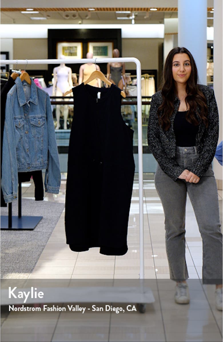 In Flight Zip-Up Minidress, sales video thumbnail