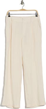 James Perse Pleated Front Linen Pants
