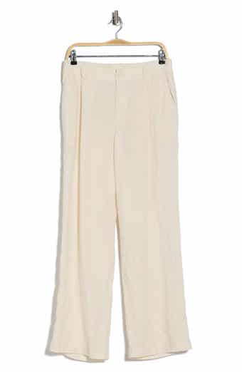 James Perse Pleated Front Linen Pants