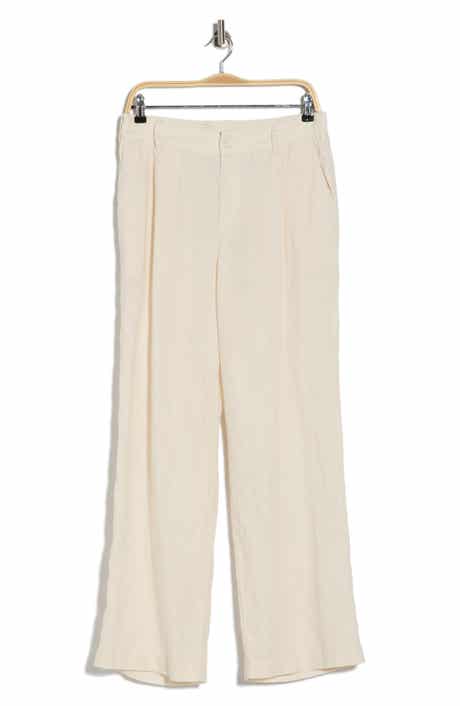 James Perse Pleated Front Linen Pants