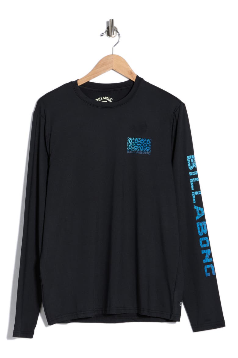 Fracture UPF 50+ Sun Shirt, Alternate, color, BLACK