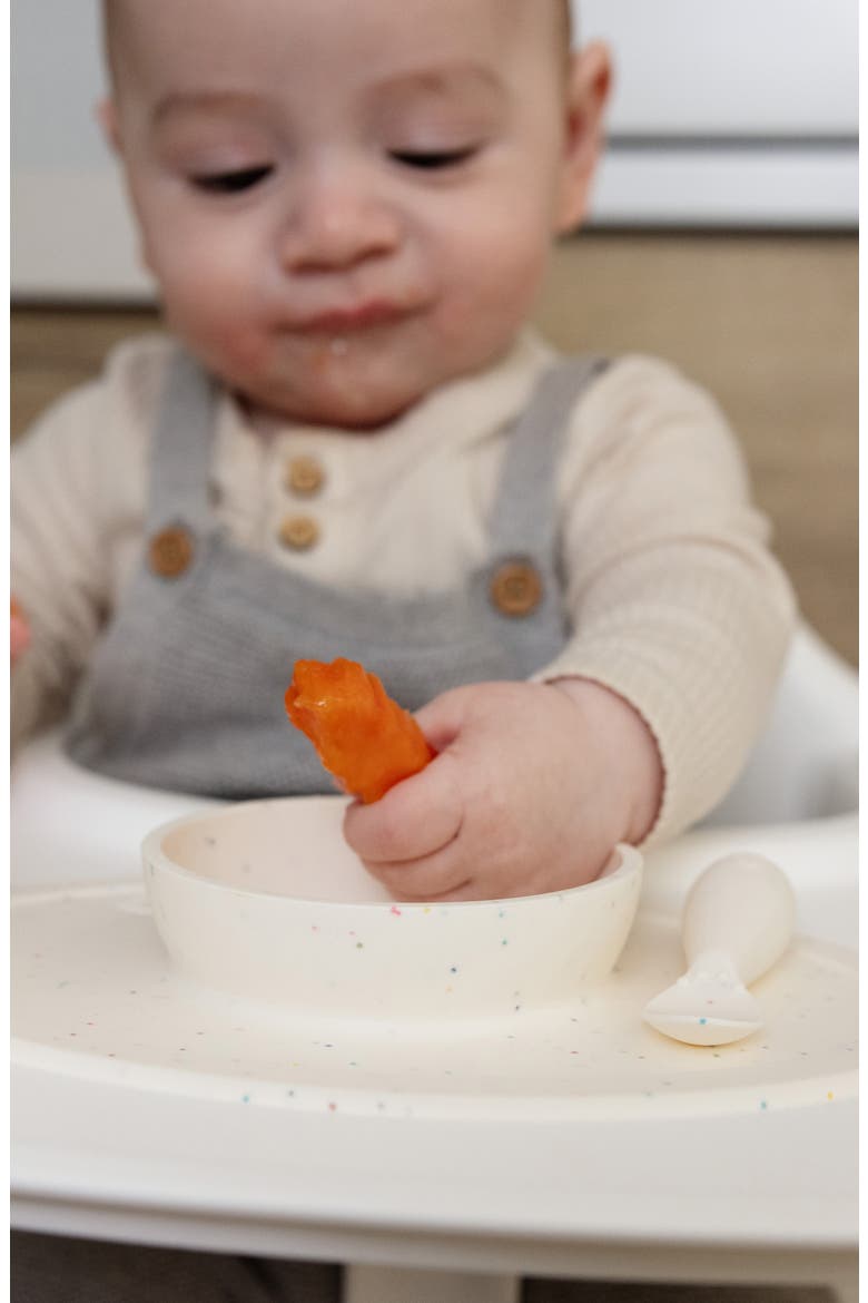 First Foods Baby-led™ Spoons, Suction Bowl & Cup Set (Nordstrom Exclusive), Alternate, color, CONFETTI (EXCLUSIVE)
