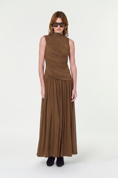 Misha Asym Sleeveless Dress
