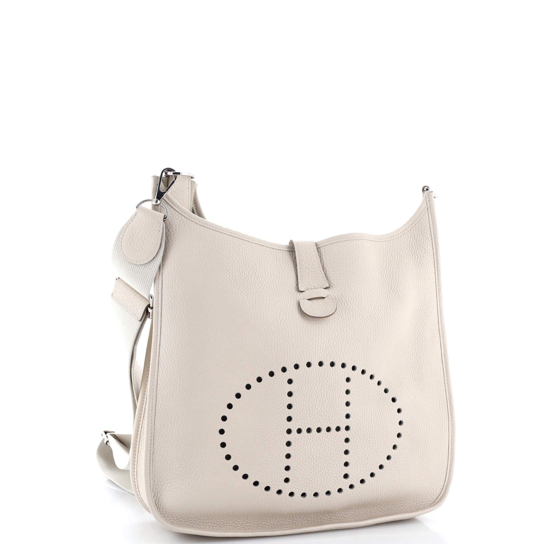 Pre-Owned Hermes Evelyne Bag Gen III Clemence GM, Alternate, color, 