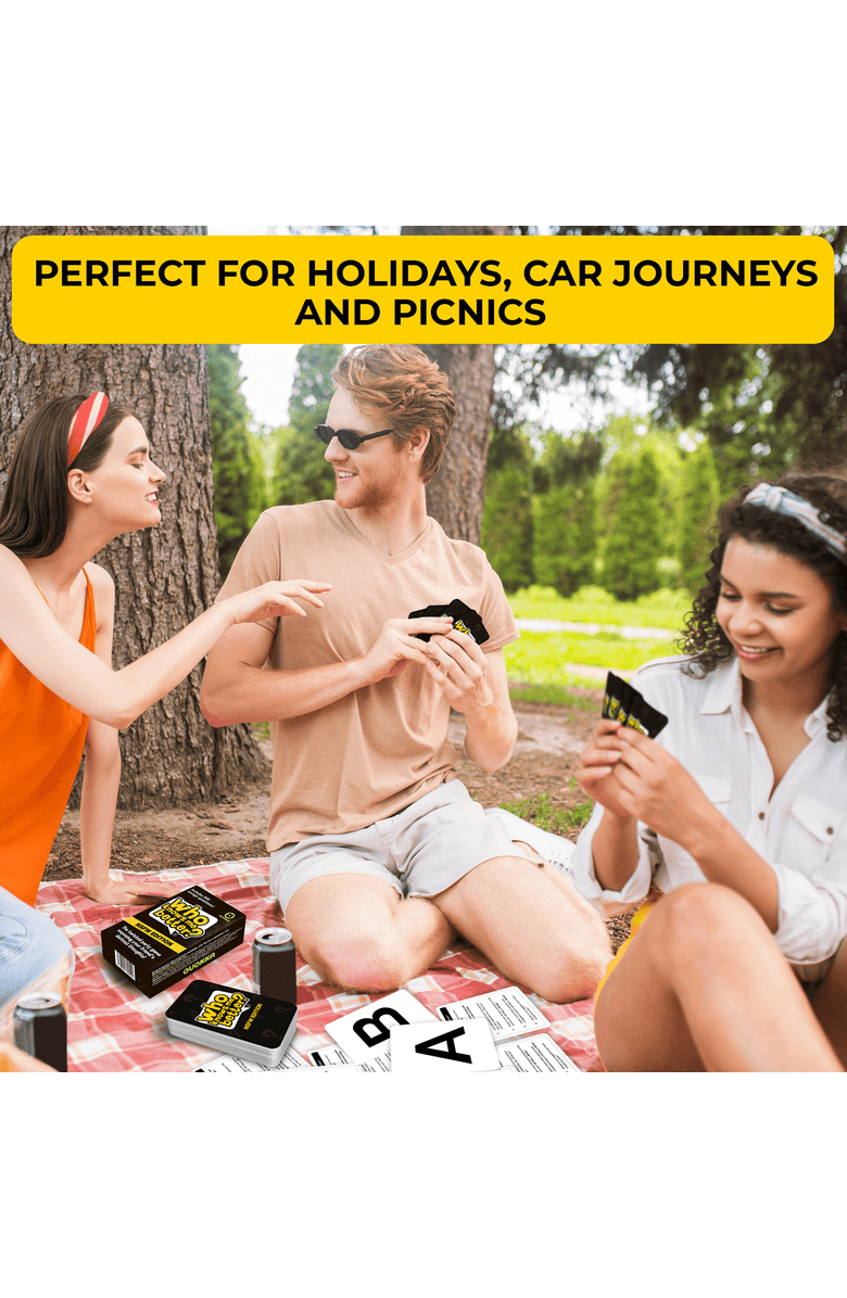 Quokka Who Knows Better? Trivia Card Games for Kids & Family, Alternate, color, Hot
