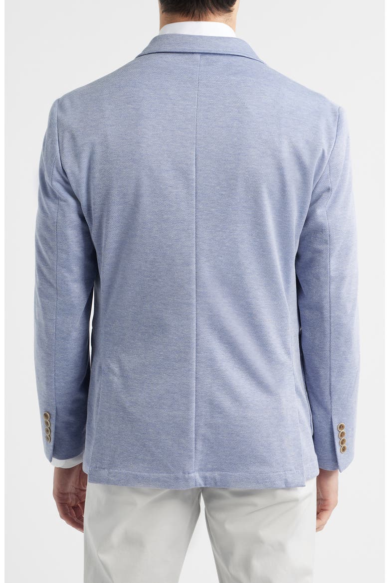 Heathered Stretch Twill Sport Coat, Alternate, color, BLUE