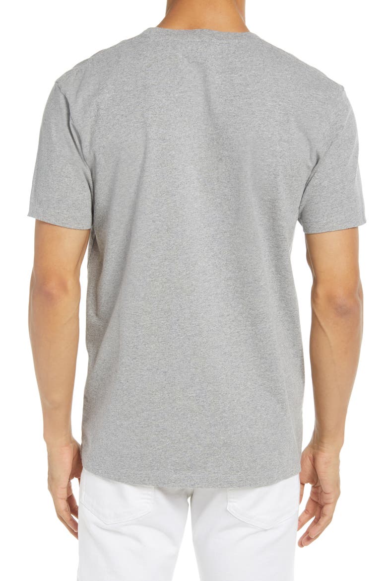 Logo Cotton T-Shirt, Alternate, color, GRIS