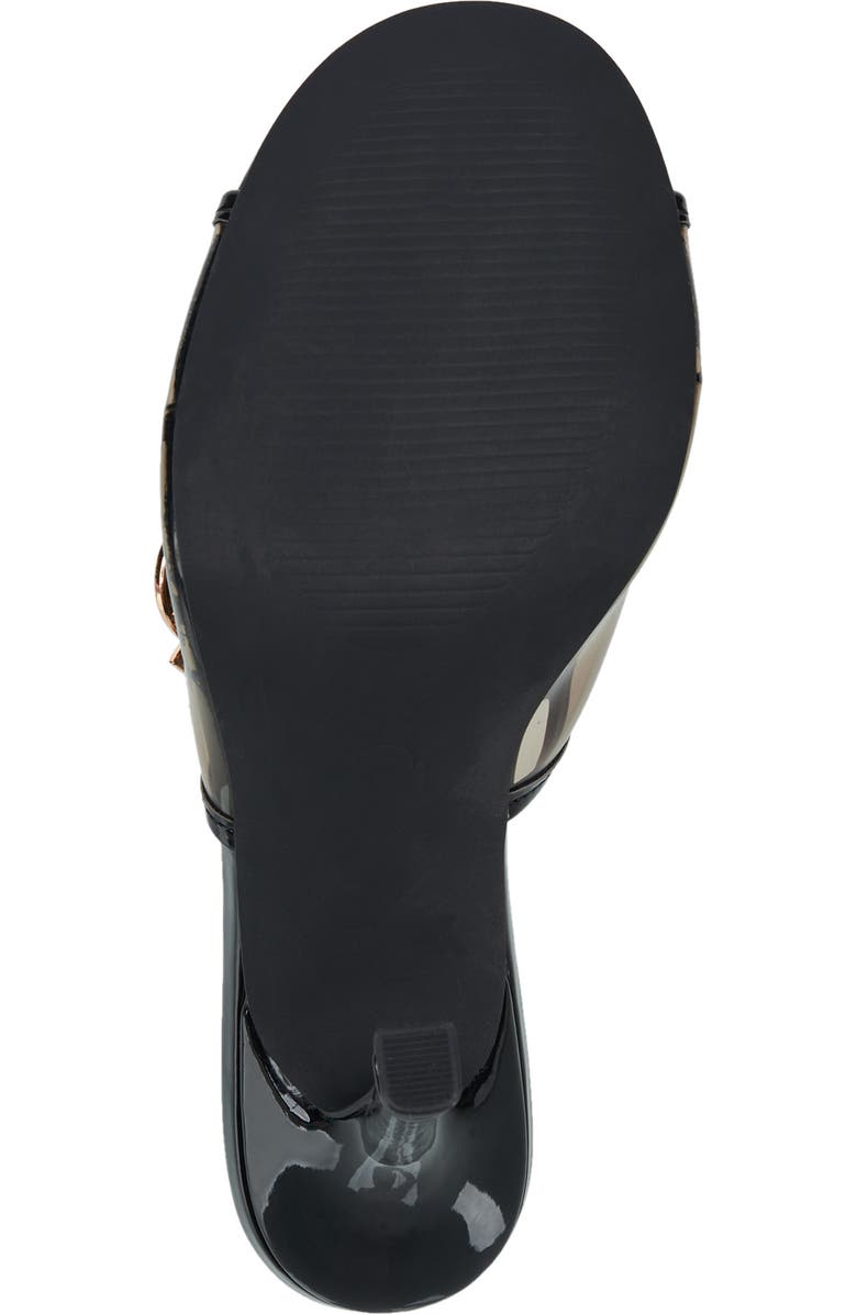 True Religion PVC Logo Open Toe Heel, Alternate, color,