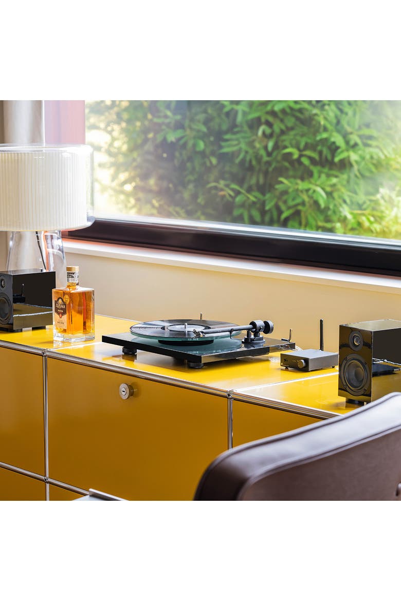 T1 Evo BT Turntable with Bluetooth 5.0 & Ortofon OM 10 MM Cartridge, Alternate, color, Black