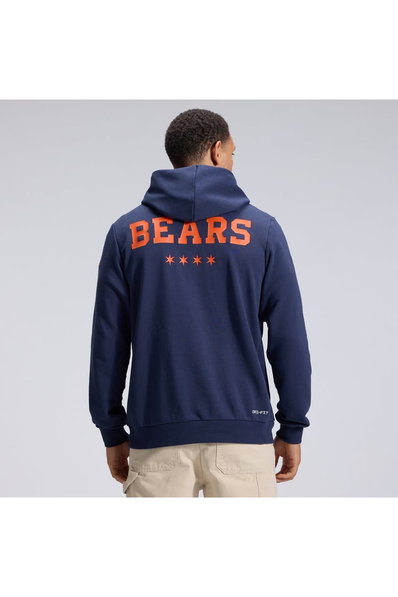 Men's Nike  Navy Chicago Bears 2026 Rivalries Collection Standard Issue Sideline Pullover Hoodie, Alternate, color, Navy
