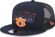 New Era Men's New Era Navy Auburn Tigers Grade Trucker 9FIFTY Snapback Hat