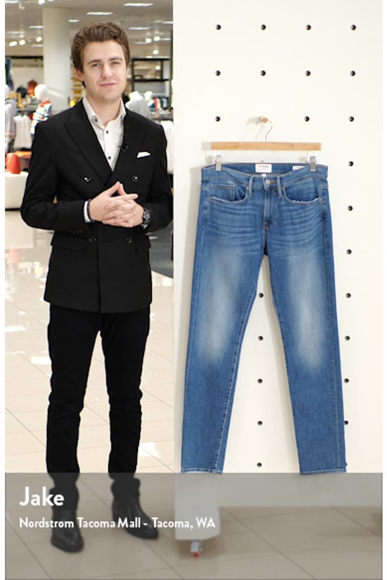L'Homme Slim Fit Jeans video