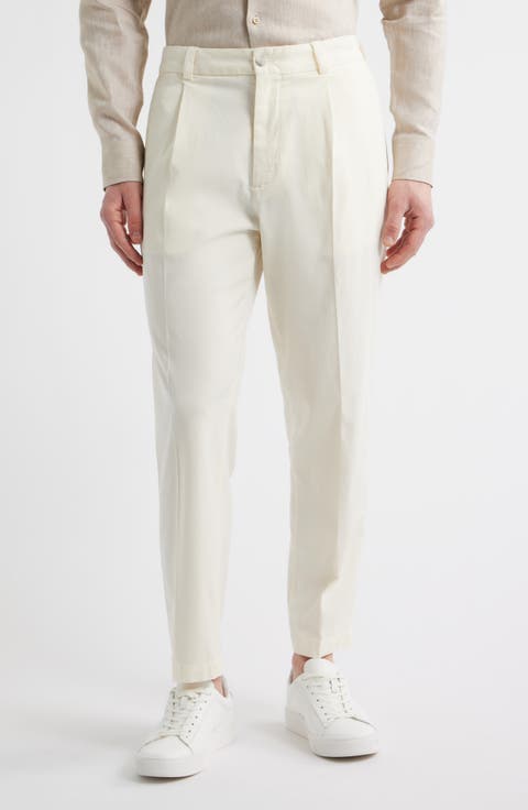 Perin Pleated Straight Leg Dress Pants