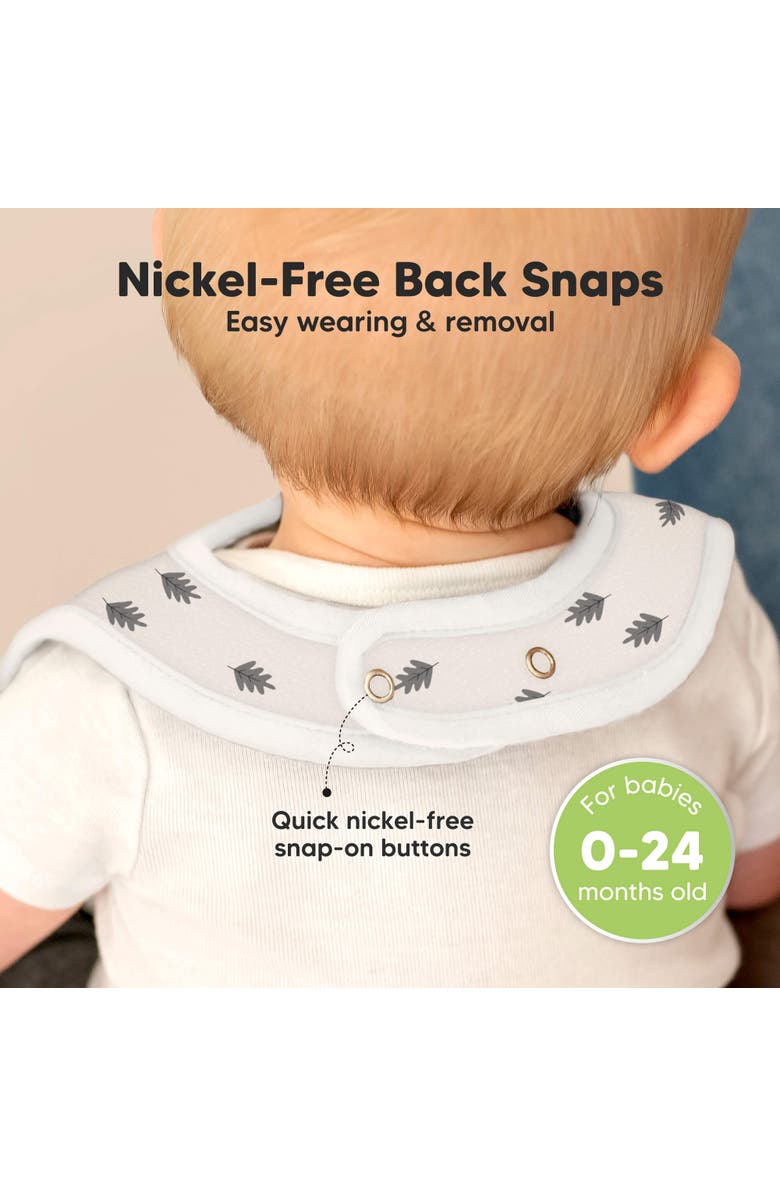 KeaBabies 8-Pack Coast Drool Bibs, Alternate, color, Nordic