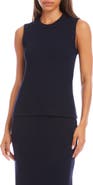 Karen Kane Rib Sweater Tank