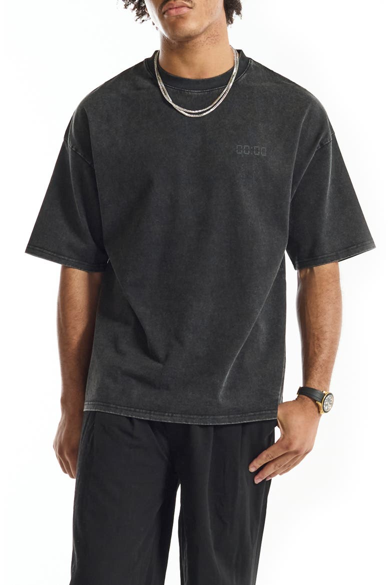 The Essentials Cotton Graphic T-Shirt, Main, color, VINTAGE BLACK
