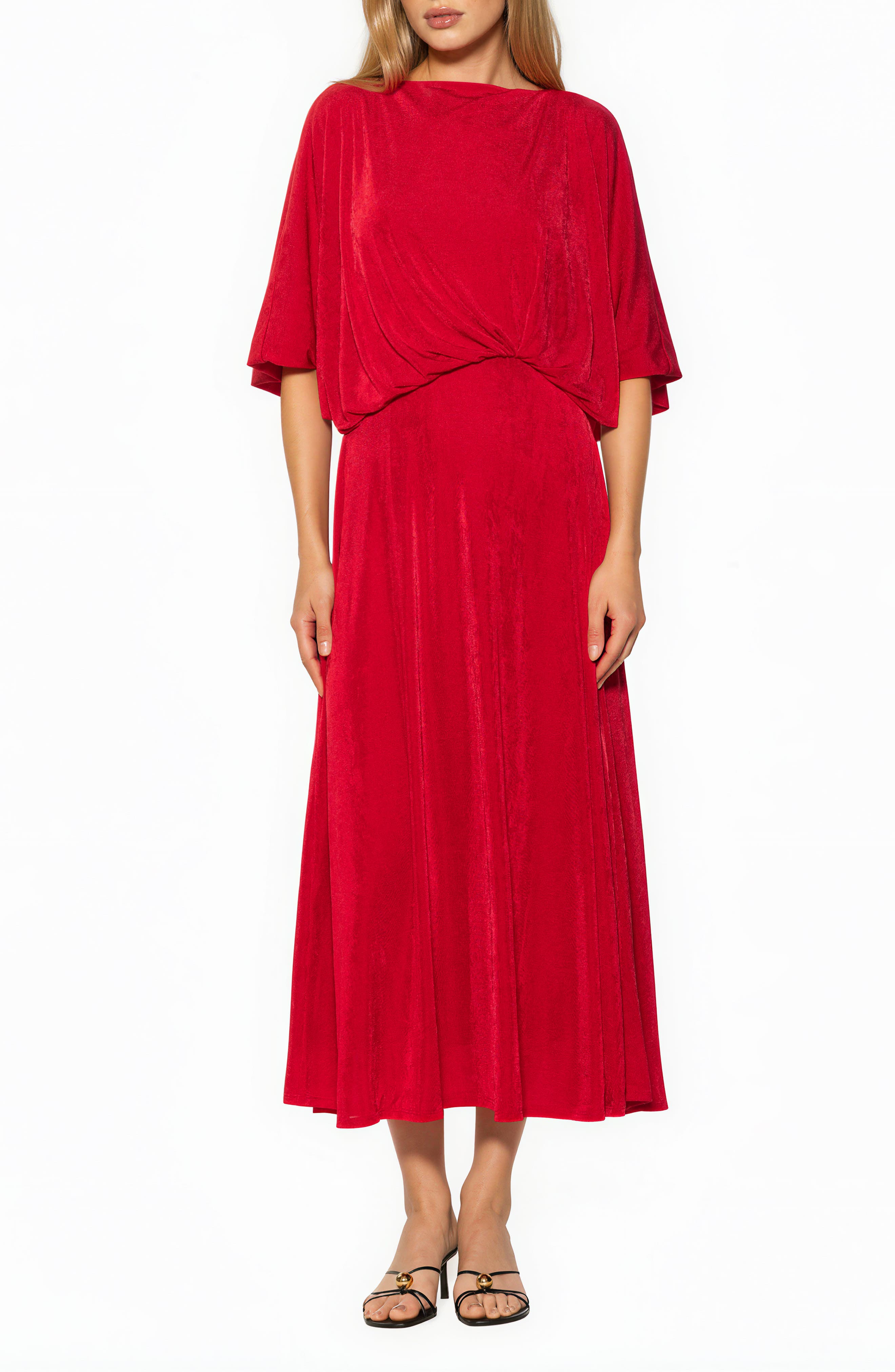 Avenelle Drape Maxi Dress