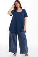 June + Vie Short-Sleeve Swing One + Only Tunic