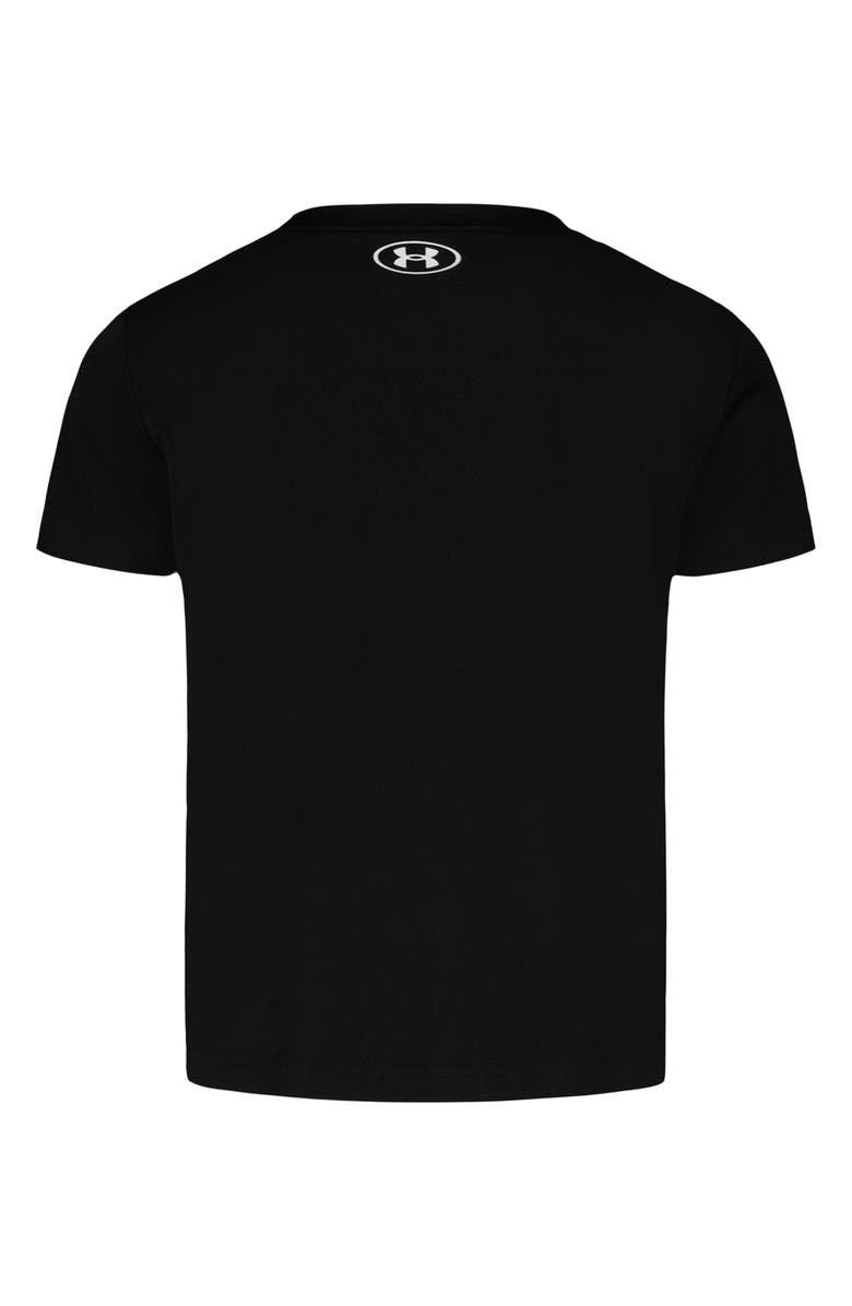 Under Armour Kids' UA Tech<sup>™</sup> Fired Up Performance Graphic T-Shirt, Alternate, color, Black