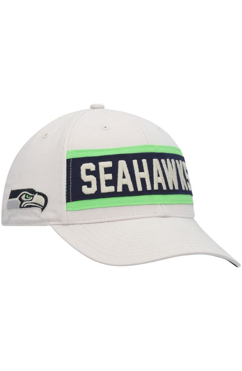 '47 Men's '47 Cream Seattle Seahawks Crossroad MVP Adjustable Hat, Main, color, Cream