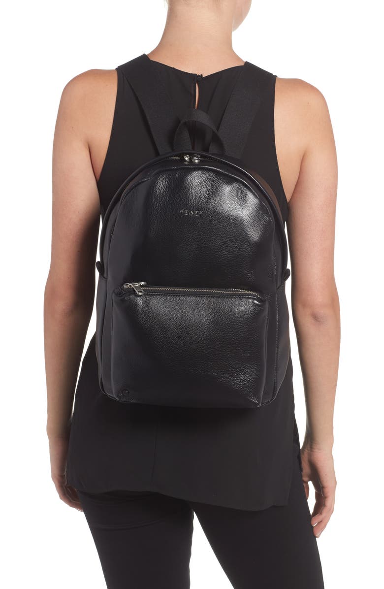 STATE Bags Greenwood Mini Lorimer Leather Backpack, Alternate, color,