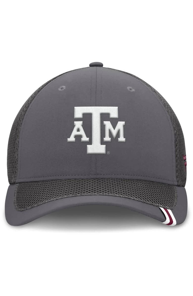 FANATICS Men's Fanatics Gray Texas A&M Aggies Clincher Flex Hat, Alternate, color, 