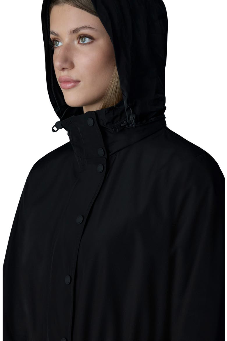 Keryn-Z Water Repellent Jacket, Alternate, color, BLACK