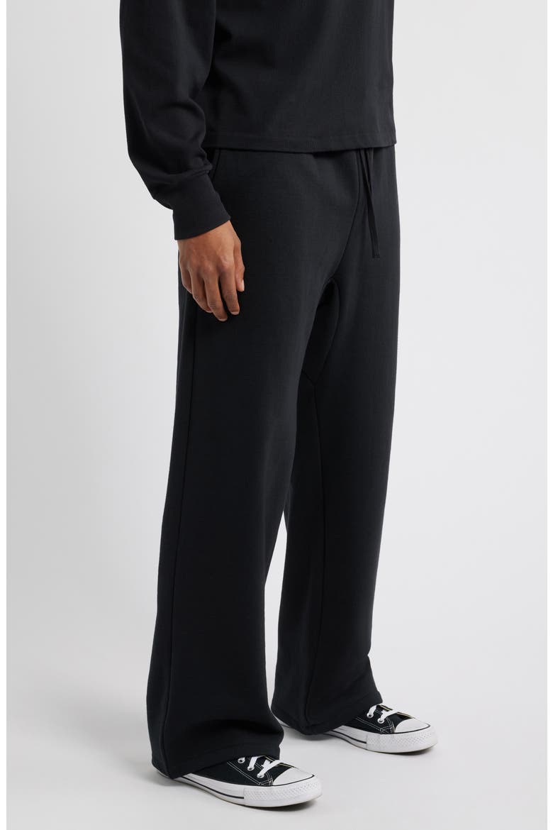 Heavyweight Fleece Sweatpants, Alternate, color, COAL