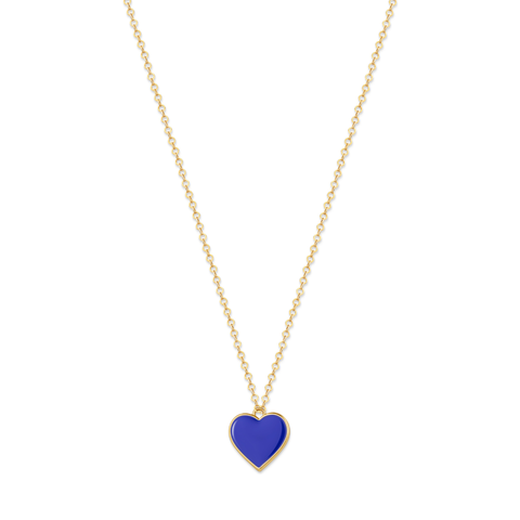 Single Hearted Girl Heart Necklace