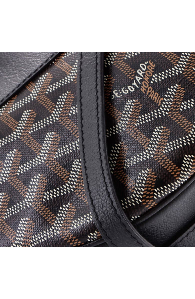 Pre-Owned Goyard Hirondelle Shoulder Bag Coated Canvas and Leather, Alternate, color, Black
