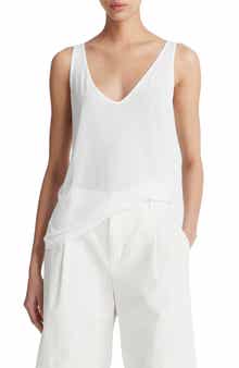 Vince Relaxed V-Neck Tank