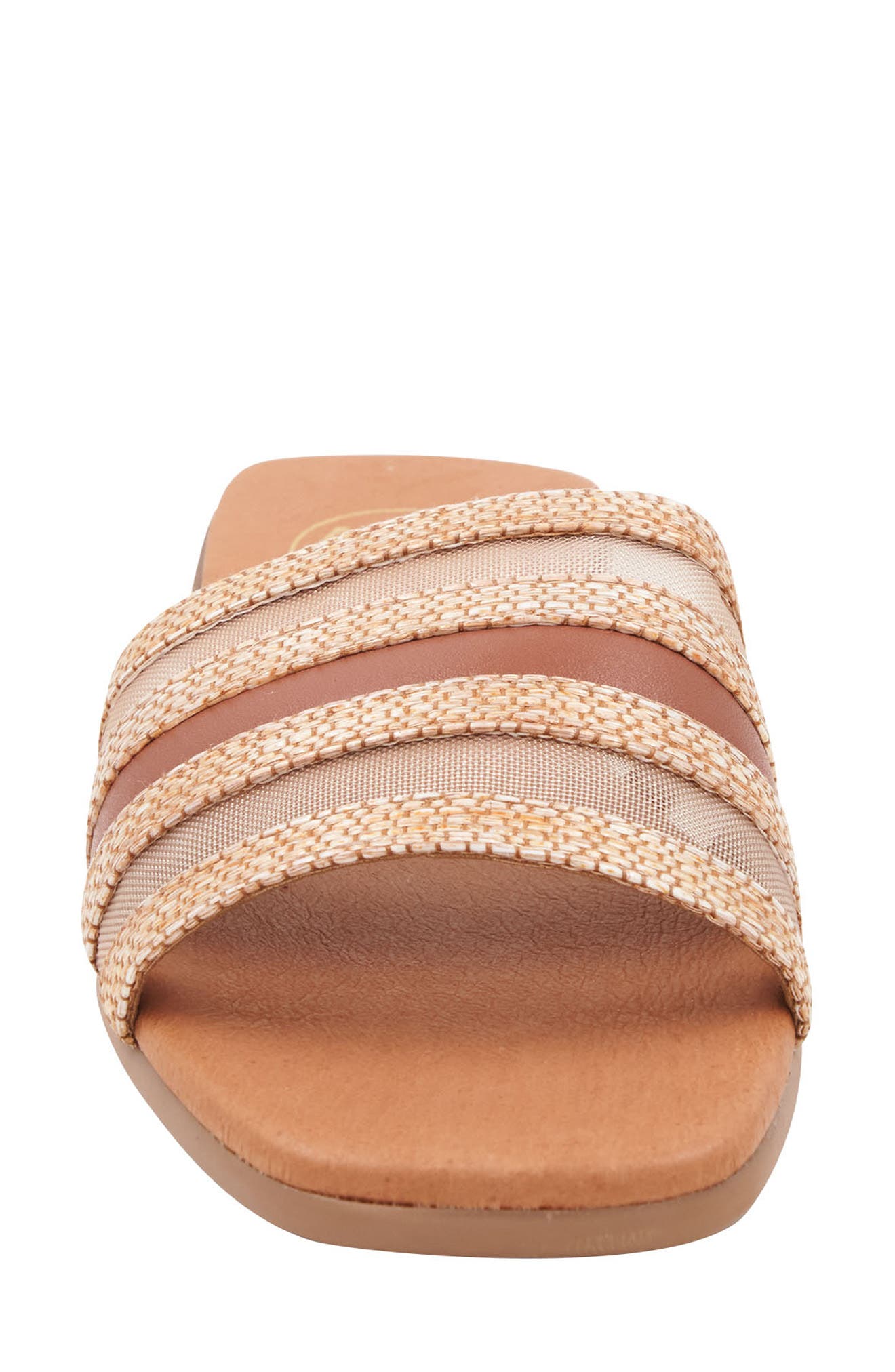 Kaila Slide Sandal, Alternate, color, CUERO