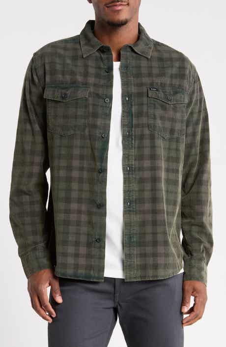 Artifice Cotton Corduroy Button-Up Shirt