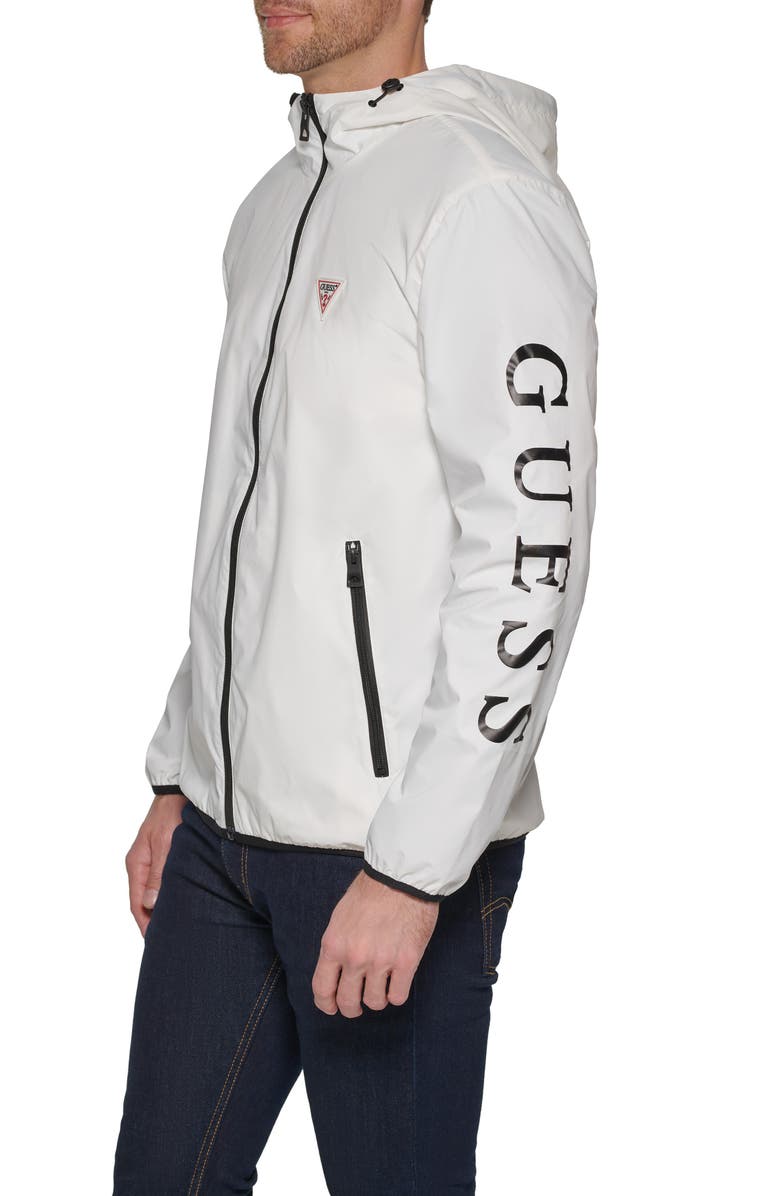 GUESS Windbreaker Jacket, Alternate, color, 