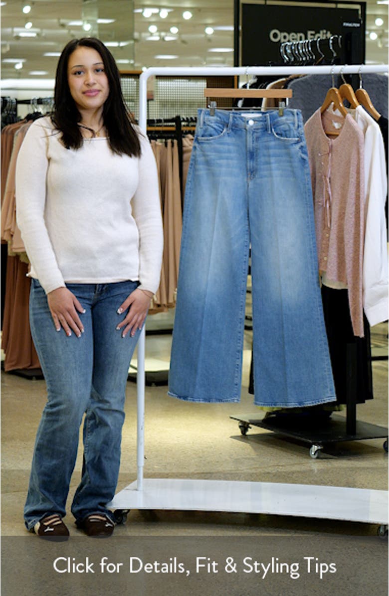 Lil Hustler Roller Sneak Wide Leg Jeans, sales video thumbnail