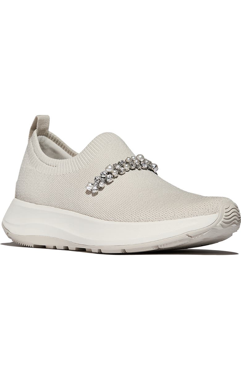 FitFlop F-Mode Flow P Slip On Sneaker, Main, color, Paris Beige