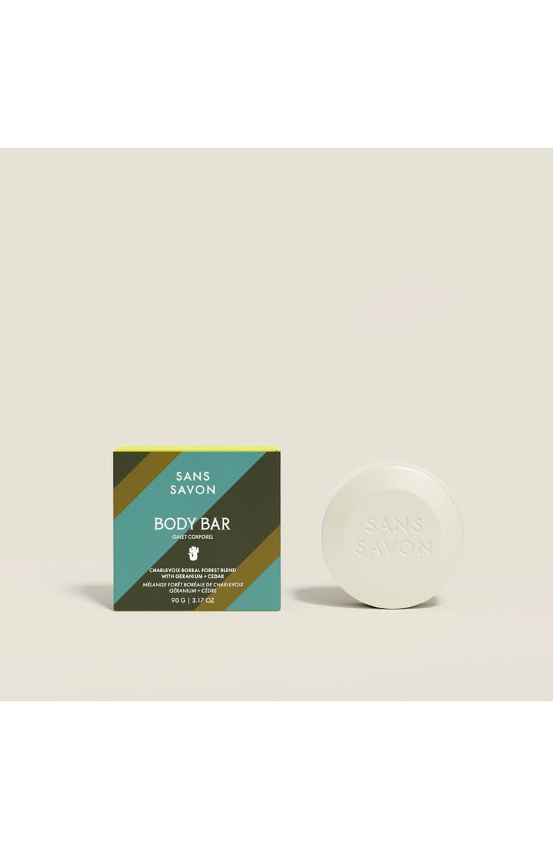 Sans Savon Body Bar Charlevoix Boreal Forest Blend, Main, color, NO COLOR