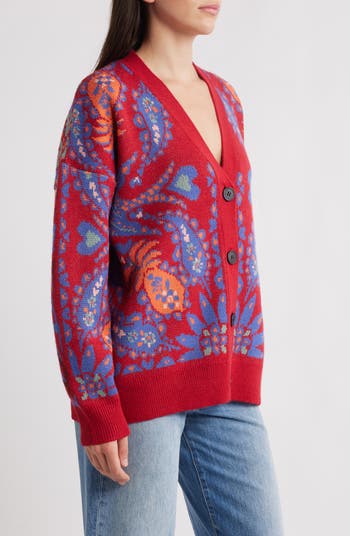 Luang Paisley Cardigan