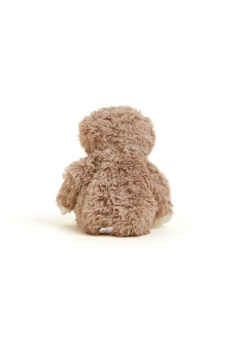Warmies Sloth Junior Plush Toy, Alternate, color, Medium Brown