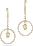 GLAZE JEWELRY Circle Drop Earrings