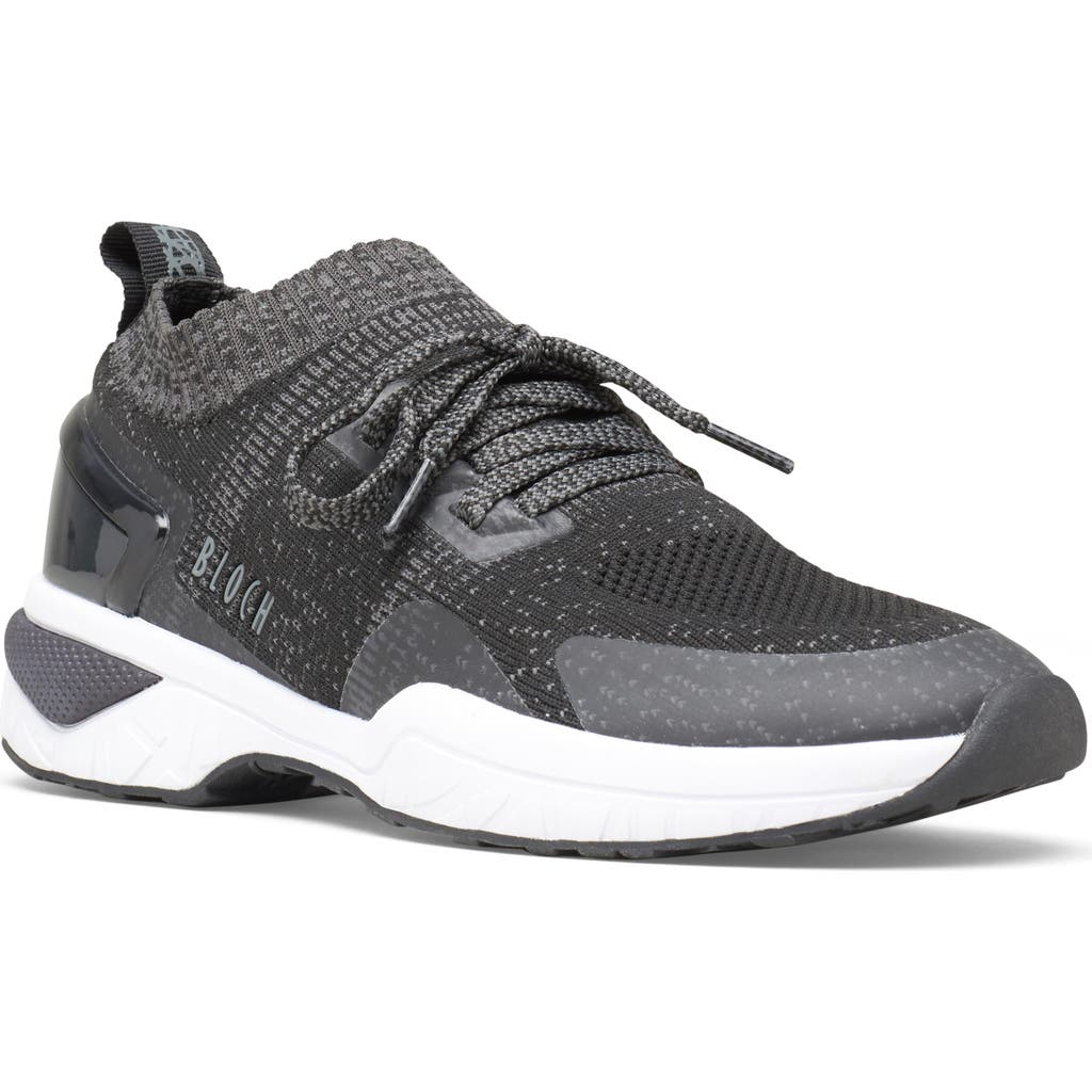 Bloch Alcyone Knit Sneaker in Black