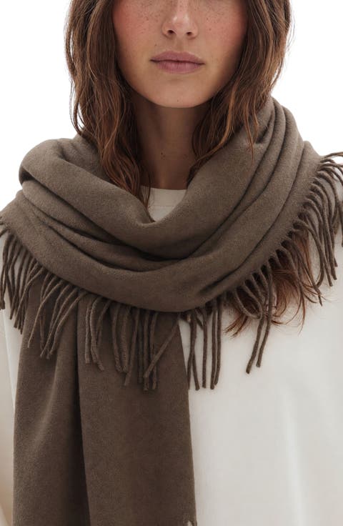 Double Fringe Scarf