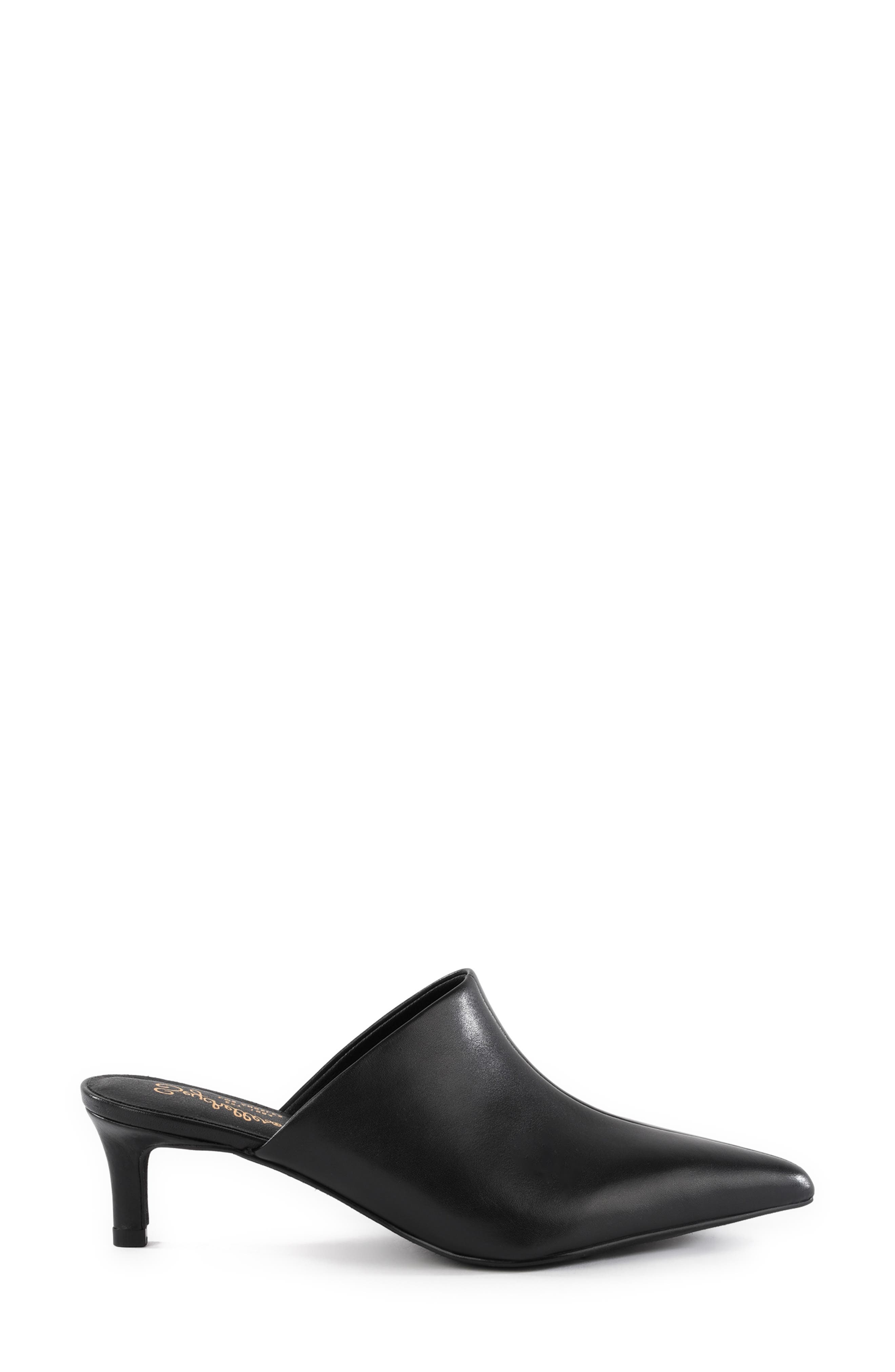 Seychelles Stefani Pointed Toe Mule, Alternate, color, Black