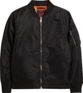 Schott NYC MA-1 Satin Flight Jacket