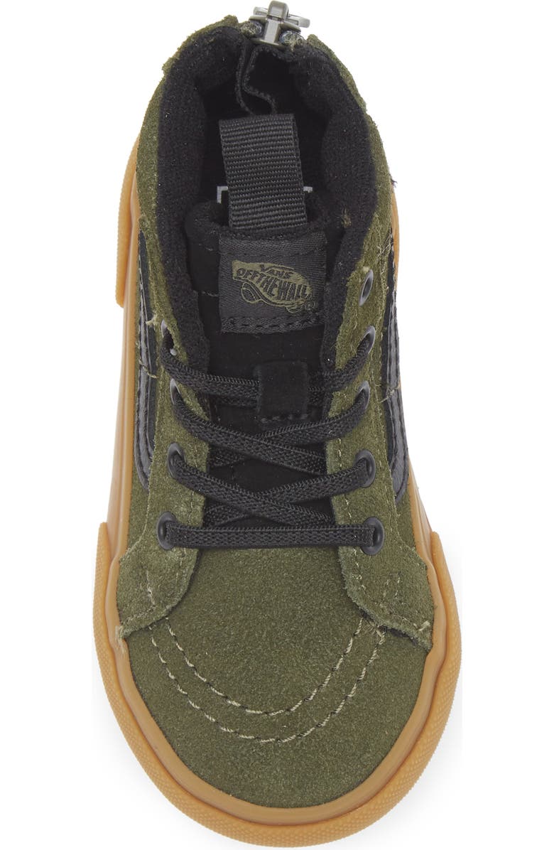 Vans MTE Sk8-Hi Insulated Water Resistant Zip Sneaker, Alternate, color, Grape Leaf/ Gum