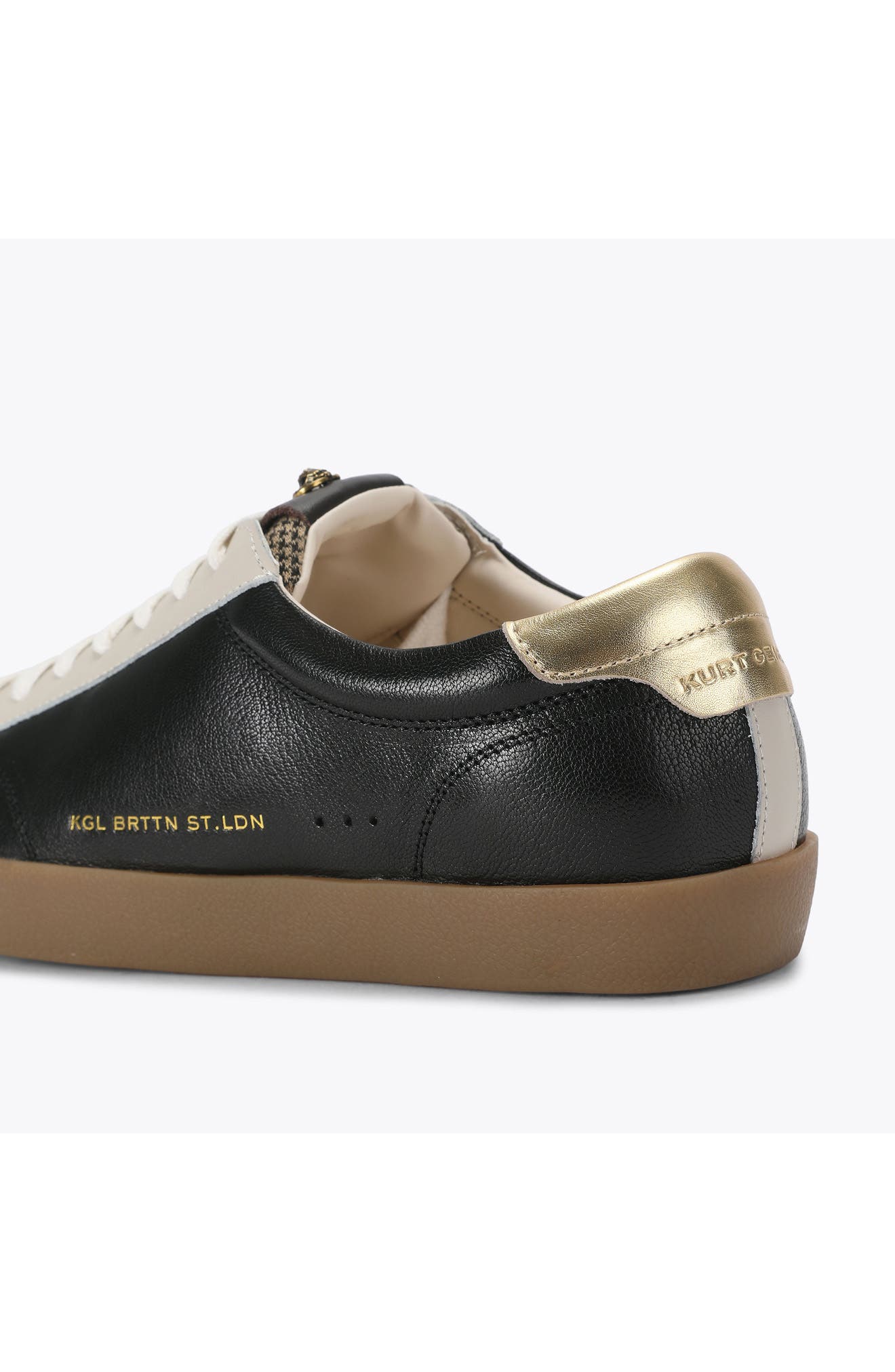 Strand Leather Sneaker, Alternate, color, CHARCOAL