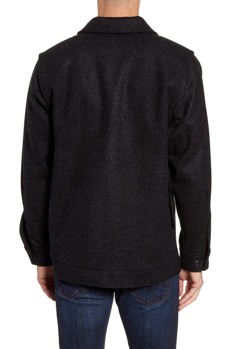 Filson Mackinaw Cruiser Regular Fit Wool Jacket, Alternate, color, 