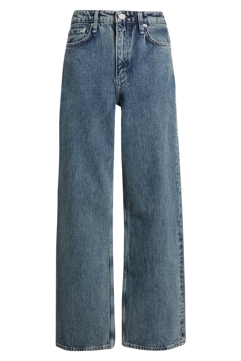 Logan High Waist Wide Leg Jeans, Main, color, KINGSTON